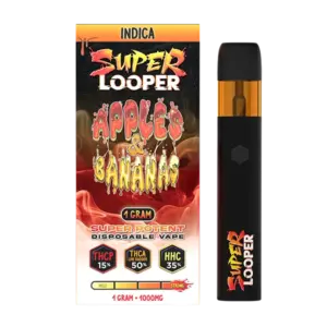 Super Looper 1g Disposable Vape | Apple & Bananans