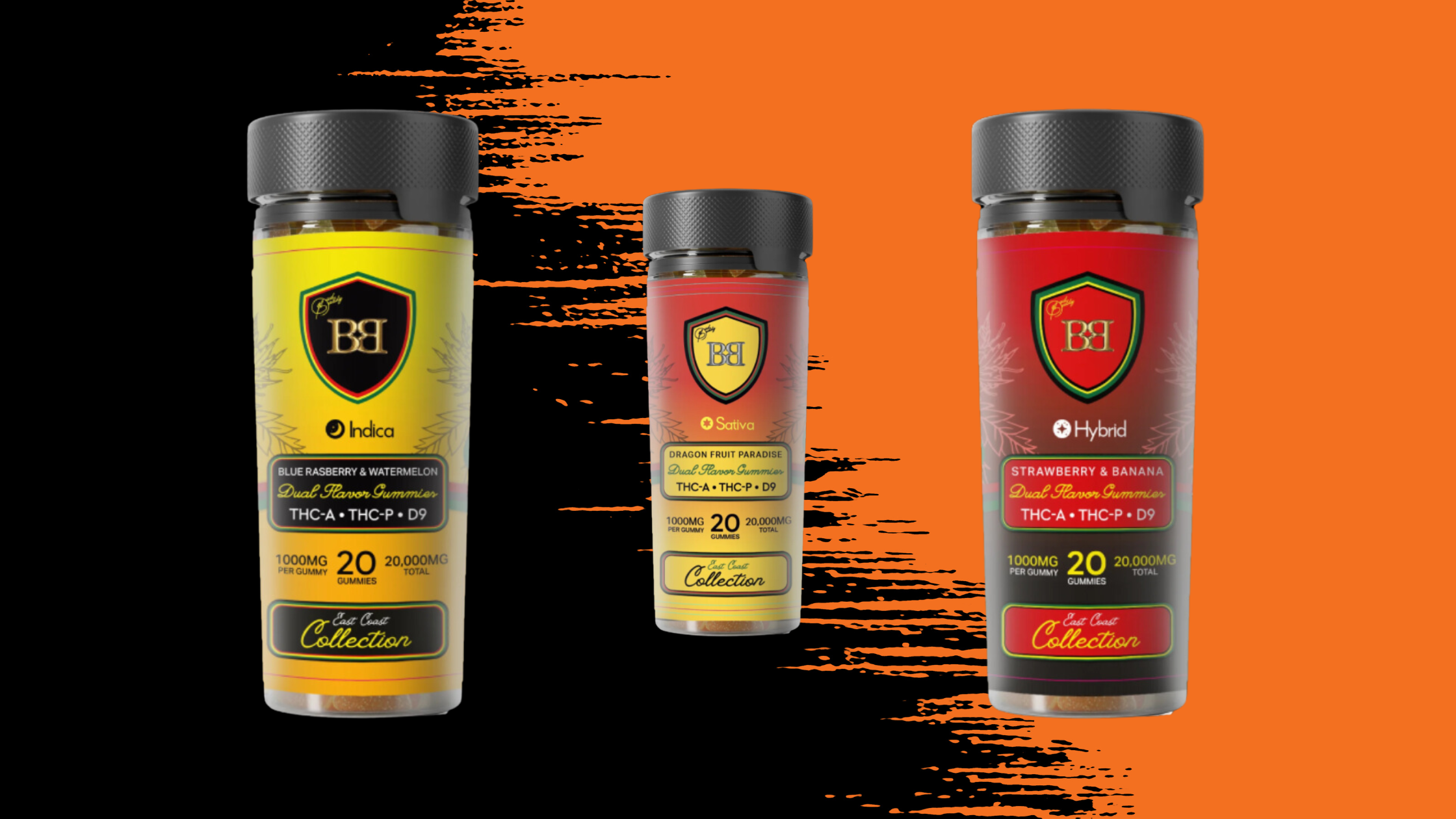 BudBuddy Dual Flavor Gummies 20000 MG