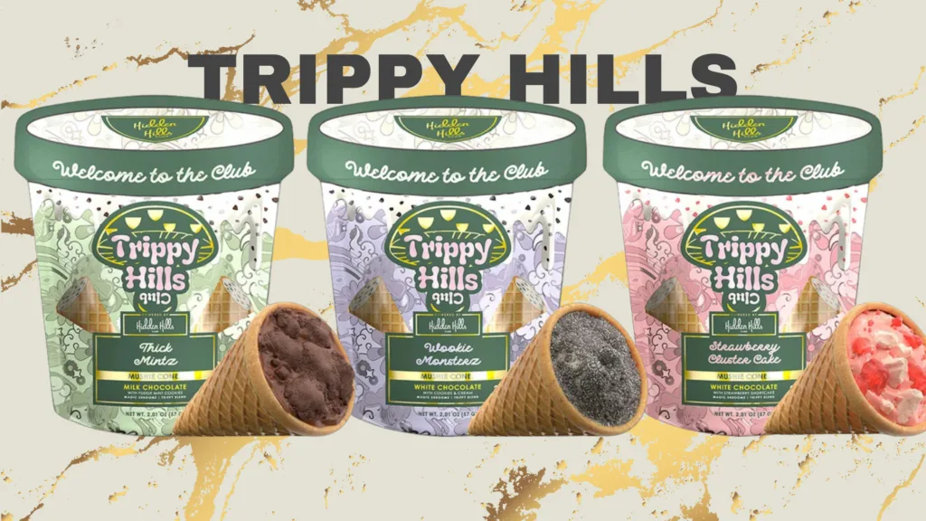 Hidden Hills Trippy Mushie Conez