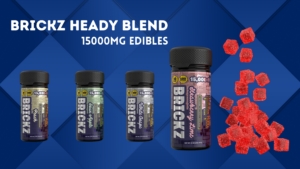 Brickz Heady Blend 15000MG Edibles