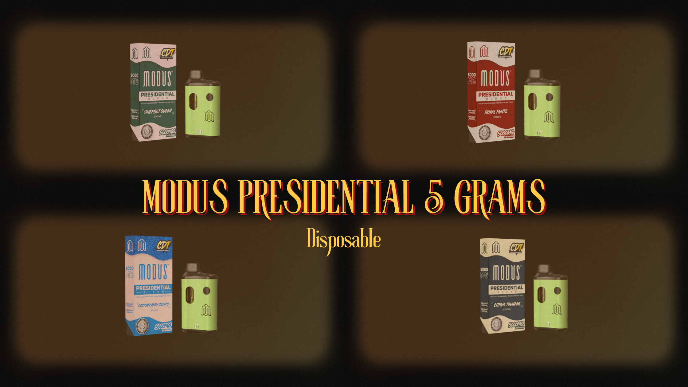 Modus Presidential 5g Disposable