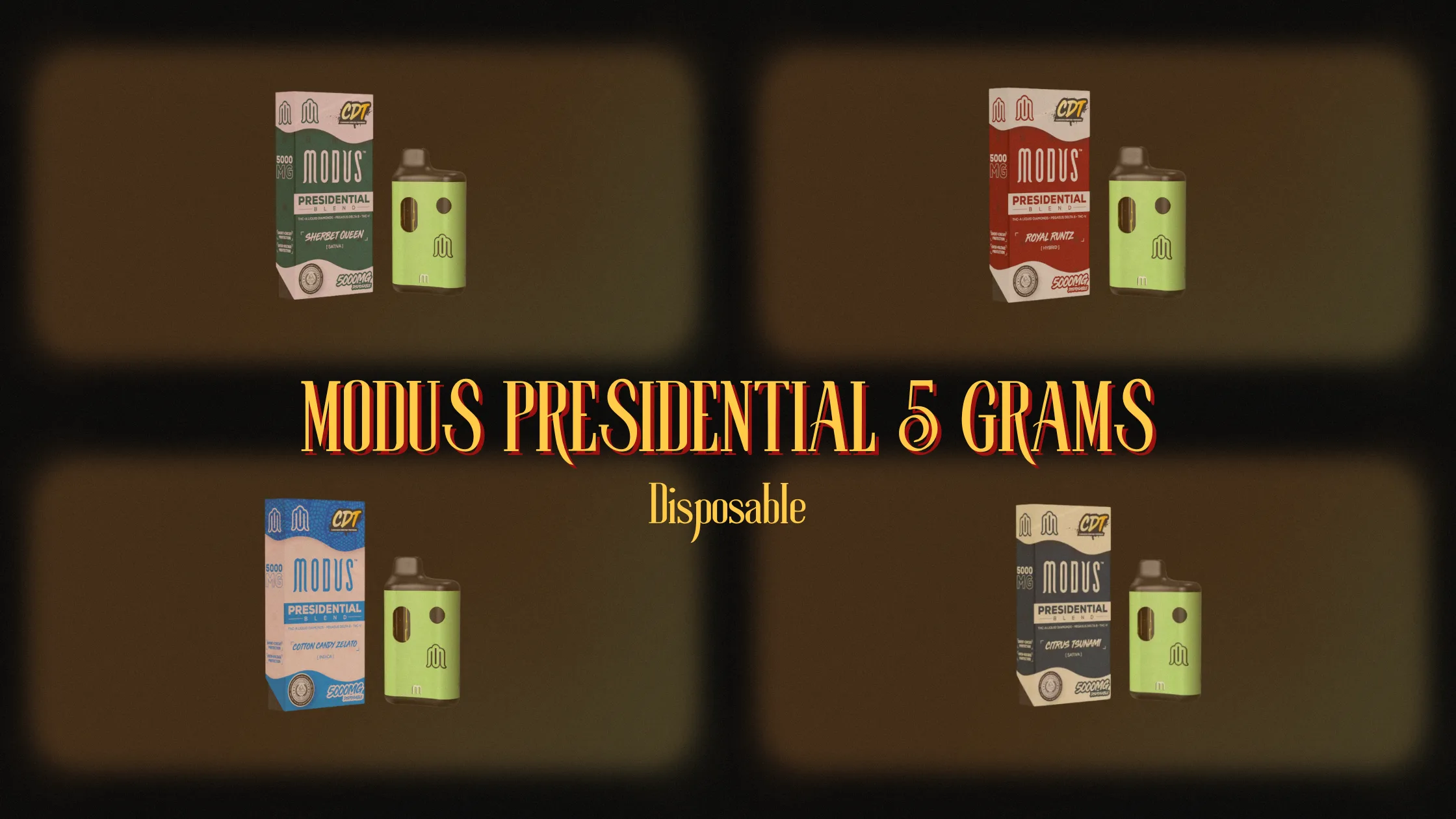 Modus Presidential 5g Disposable