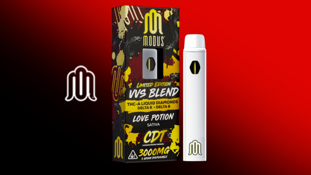 Modus VVS Blend 3G Disposable Vape Love Potion