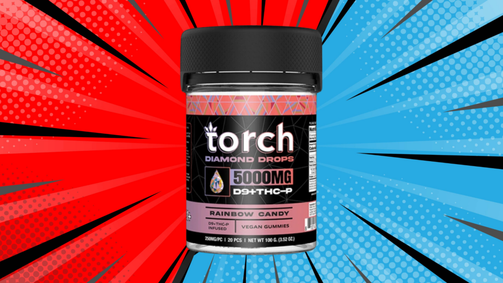 Torch Diamond Drops D9 THC A Rainbow Candy