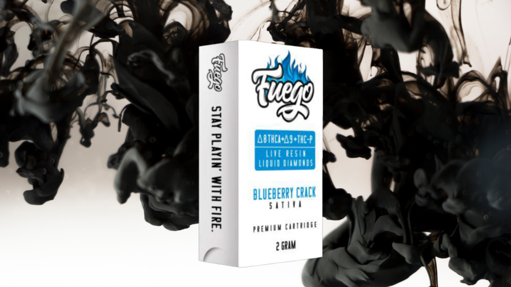 Fuego THC-A 2 Gram Cartridge blueberry crack
