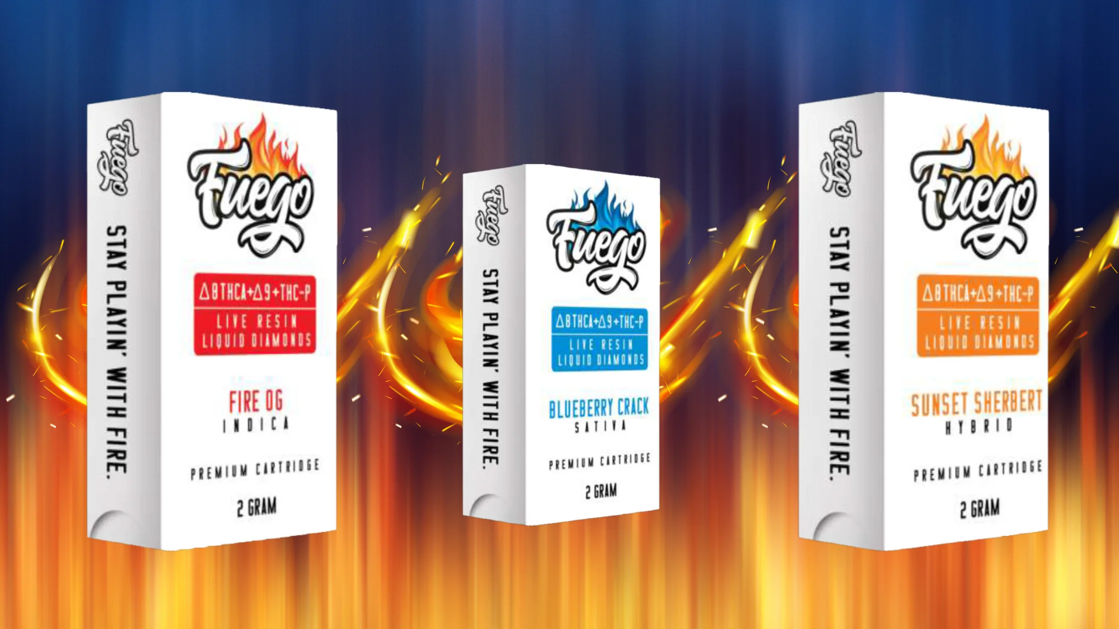 Fuego THC-A 2 Gram Cartridges