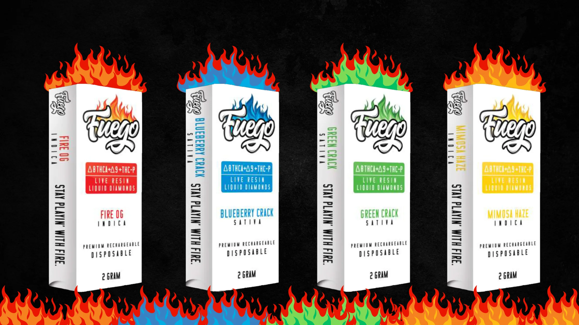 Fuego THC-A 2 Gram Disposable