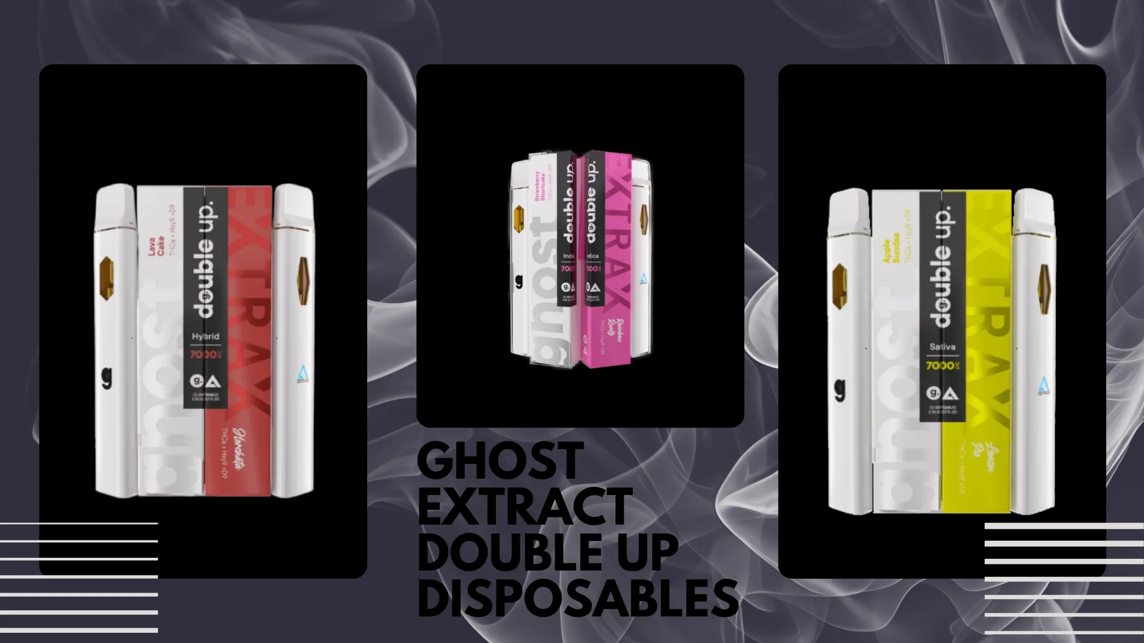 Ghost Extract Double Up Disposable