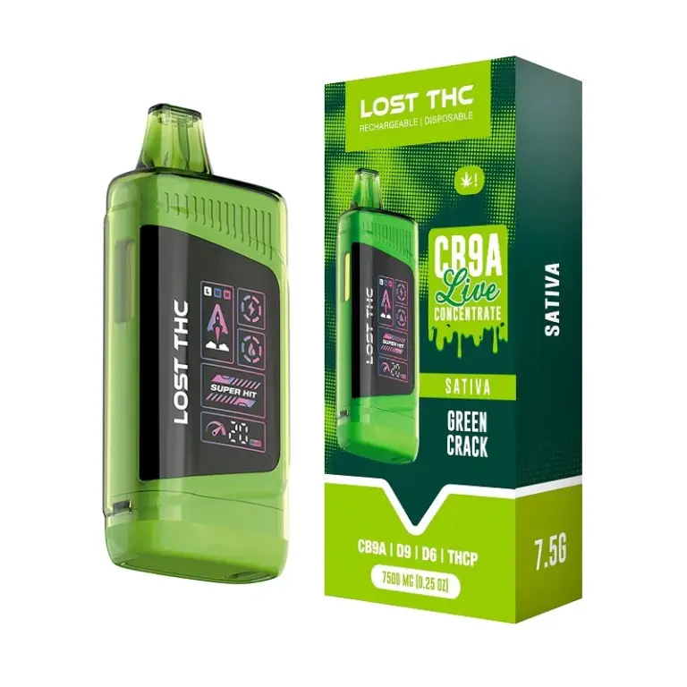 Lost THC V3 CB9A Live Concentrate Disposables | 7.5G