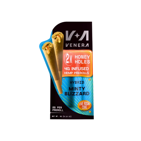 Venera Delta THC-P Live Resin Pre-Rolls Honey Holes 4G