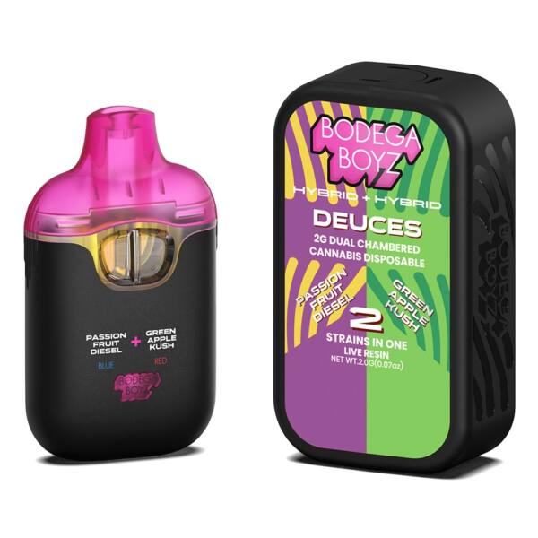 Bodega Boyz Deuces V2 Live Resin Blend Disposable 3G