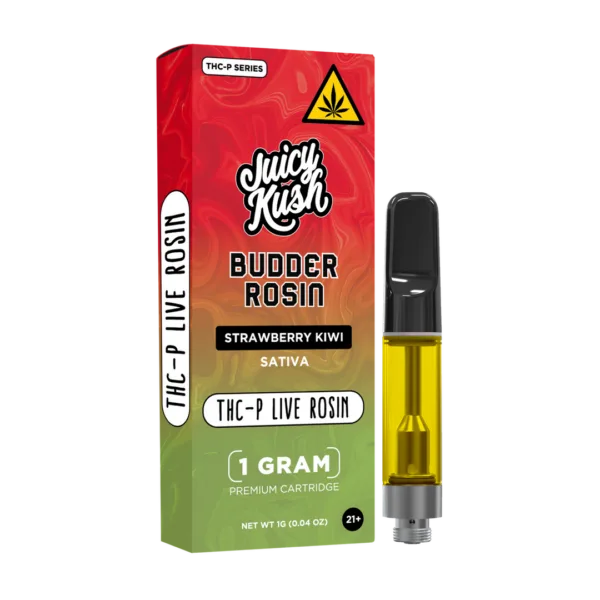 Juicy Kush Delta Budder Blend Live Resin THCP+D8 Cartridge 1g