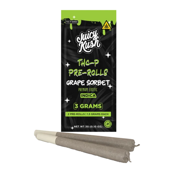 Juicy Kush THCP Premium Exotic Preroll 1.5g 2-Pack