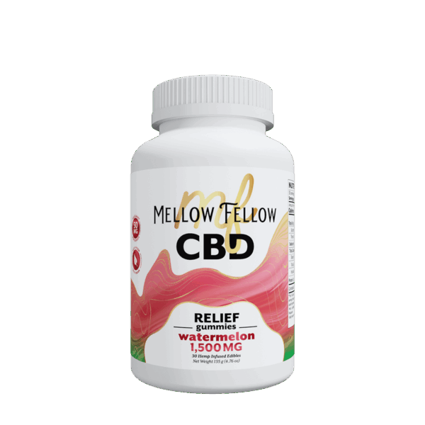 Mellow Fellow Relief CBD Gummies 1500MG