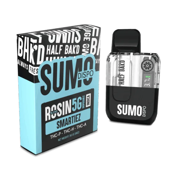 Half Bak'd THC-P + THC-H + Delta 8 Disposable 5G