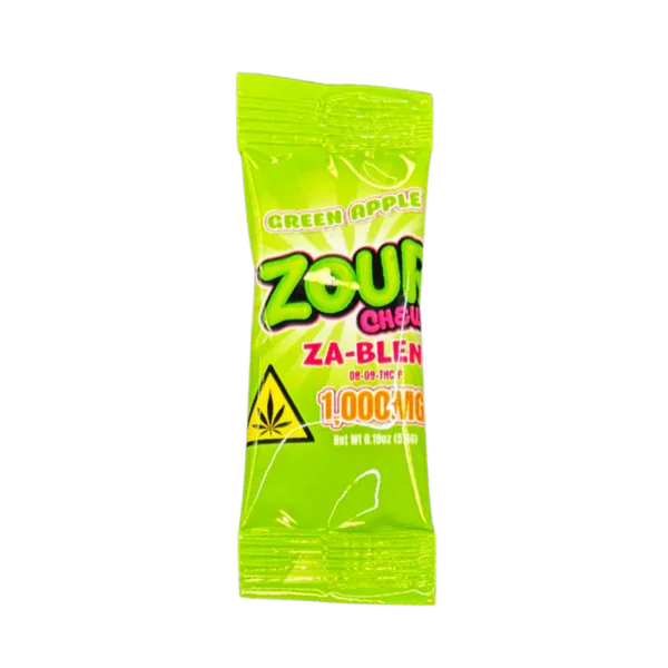 Zour Chewz ZA-Blend THC-P Delta Gummies 1000mg