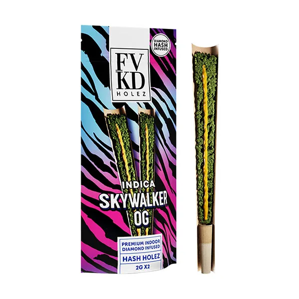 FVKD Delta Hash Holez THC-P Pre-Rolls 2CT