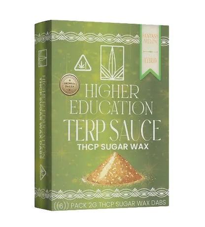 Higher Education THC-P Sugar Wax Dabs 2G