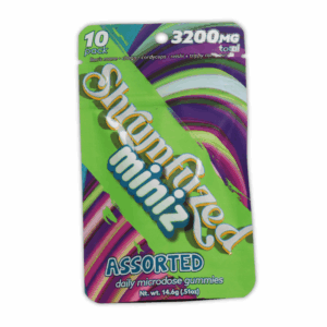 Shrumfuzed Miniz Mushroom Gummies 3200mg