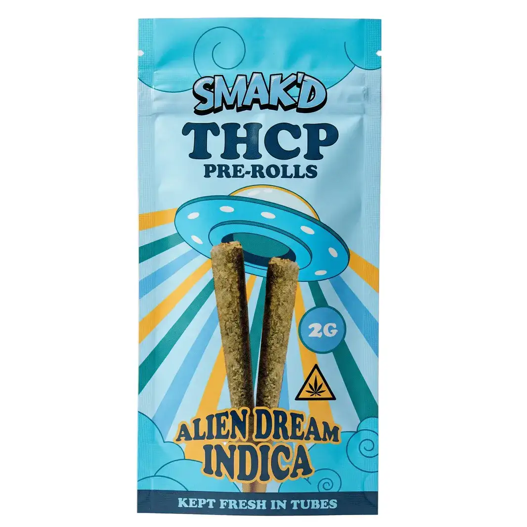 SMAK'D THCP Pre-Rolls 2G Alien Dream Indica