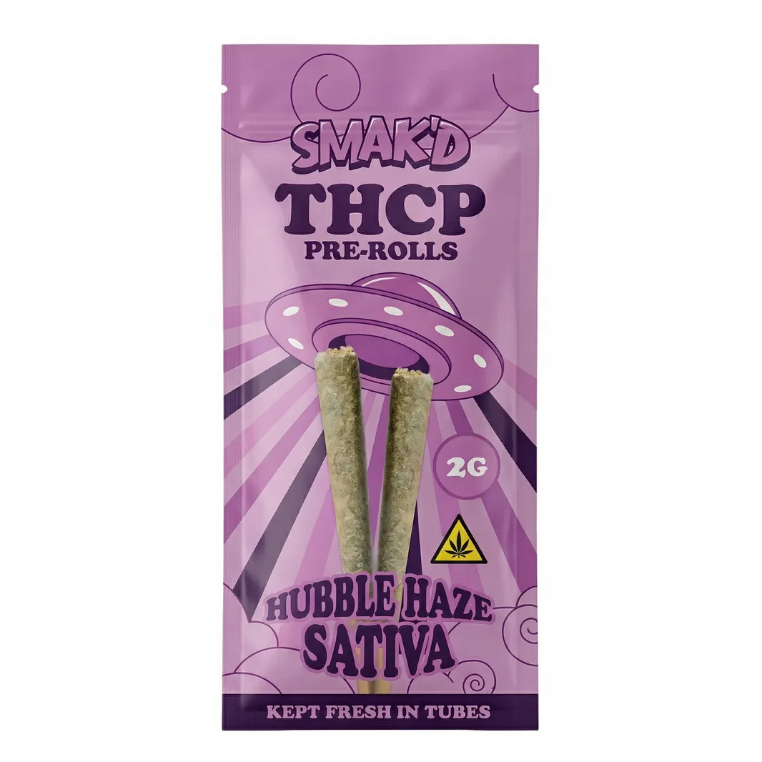 SMAK’D THCP Pre-Rolls 2G Hubble Haze Sativa